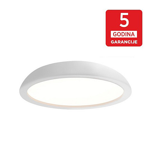 LED plafonjera bela ARCADIA MCL750-450 W 24W 3000K peskareno 5Y