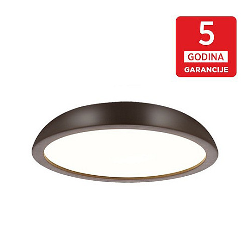 LED plafonjera braon ARCADIA MCL750-450 BR 24W 3000K peskareno 5Y