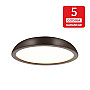 LED plafonjera braon ARCADIA MCL750-450 BR 24W 3000K peskareno 5Y