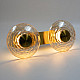 Zidna lampa staro zlato ECLIPTICA MAW9451-2 2x6W 3000K + amber LED 3Y
