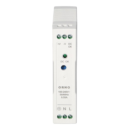 Napajanje industrijsko 24V DC 0.42A 10W za DIN šinu IP20, PVC kćište OR-PSU-1660 Orno