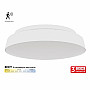 LED plafonjera bela 20W 3CCT DIP switch 3000/4000/6500K IP20 fi230mm okrugla sa microwave senzorom pokreta 3Y M205790 Mitea Lighting