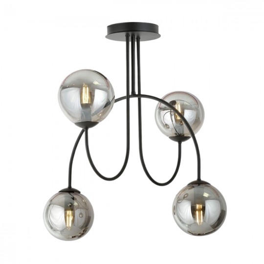 Luster crni 4xE27 Max.60W/220V M11099-4 Mitea Lighting