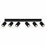 Spot lampa crna 6xGU10 max. 35W M190660