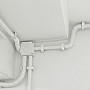 Crevo 16mm belo ME-FLEX Mitea Electric