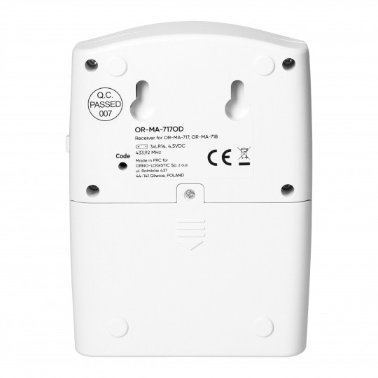Wireless mini alarm sa senzorom pokreta i sirenom IP44 90Db home OR-MA-717 Orno