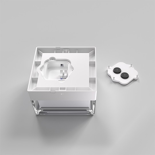 LED plafonjera bela 9W 3CCT DIP switch 2800/4000/6000K IP65 M205750