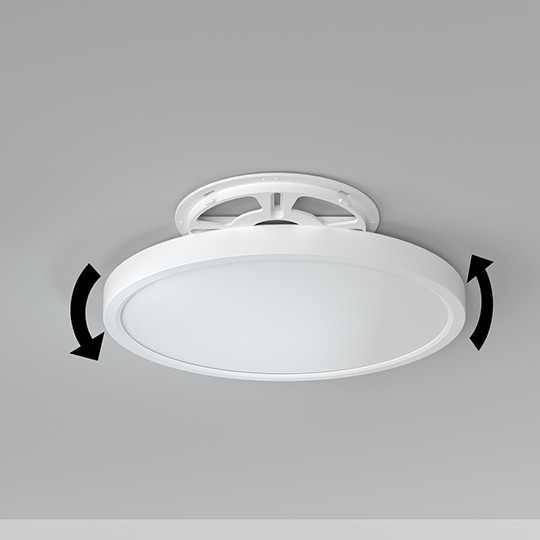 LED plafonjera bela 24W 3CCT DIP switch 2800/4000/6000K IP40 M205762