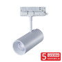 Trostepeni šinski reflektor beli LED 20W 3CCT 3000/4000/6000K 60x115mm IP20 M205051-W