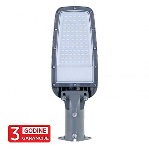 LED ulična svetiljka zglobna siva 50W 6500K IP65 M430050-S3