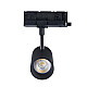 Trostepeni šinski reflektor crni LED 20W 3CCT 3000/4000/6000K 60x115mm IP20 M205051-B