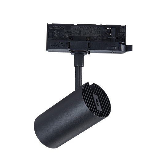 Trostepeni šinski reflektor crni LED 20W 3CCT 3000/4000/6000K 60x115mm IP20 M205051-B
