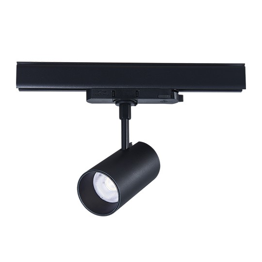Trostepeni šinski reflektor crni LED 30W 3CCT 3000/4000/6000K 70x155mm IP20 M205052-B