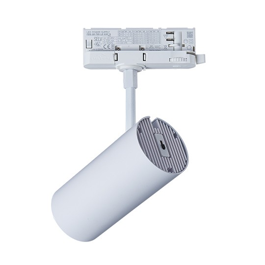 Trostepeni šinski reflektor beli LED 20W 3CCT 3000/4000/6000K 60x115mm IP20 M205051-W