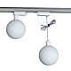 Šinska visilica bela G9 LED 3W 4000K M205021-W