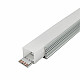 Aluminijumski profil za LED trake sivi nadgradni set sa difuzorom IP65 13x17.7x2000mm MA505-A-FS