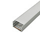 Aluminijumski profil za LED trake sivi nadgradni set sa difuzorom 20x30x2000mm M3020-A
