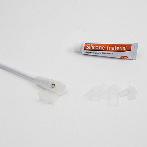 Konektor a sa priborom za povezivanje LED trake MLI-2835-230V-SET