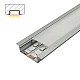 Aluminijumski profil za LED trake sivi ugradni set sa difuzorom 10x55x2000mm M4010-U-A