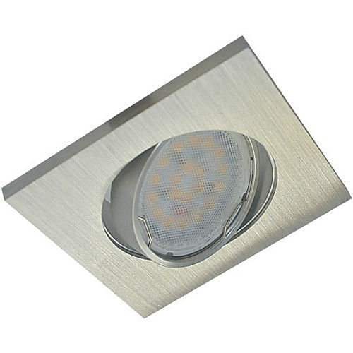 Ugradna svetiljka-rozetna brušena kvadratna M206042 AL Mitea Lighting