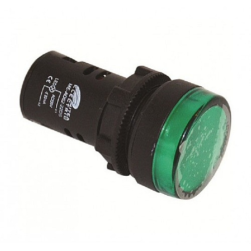 LED signalna sijalica zelena 220V fi22 ME-AD62-22DS
