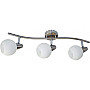 Spot lampa saten nikl 40W šina 3xE14 M130530