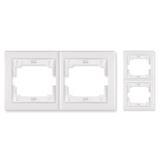 Maska bela horizontalna II 6701.0 Prestige Aling