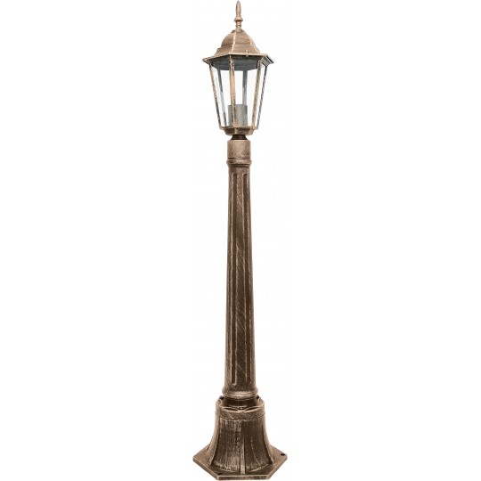 Baštenska lampa - fenjer braon Max.1x60W IP44 E27 M2002-SV