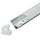 Aluminijumski profil za LED trake ugaoni set sa difuzorom 15.8x15.8x2000mm M601A