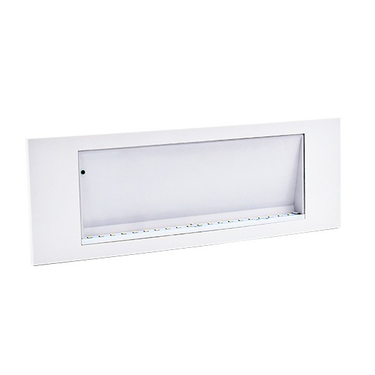Ugradna punjiva zidna lampa bela 3.8W 6500K IP40 20 LED M620L