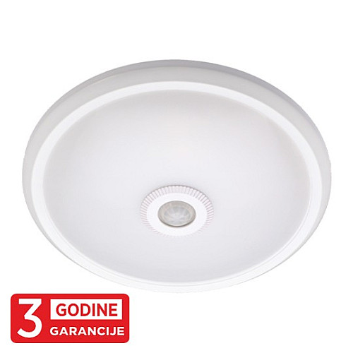 LED plafonjera bela 12W 6000K IP20 fi250x60mm sa IR senzorom pokreta 3Y M272 B