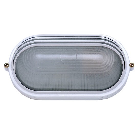 Brodska lampa bela 1x60W IP54 E27 M060