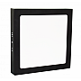 Nadgradni kvadratni led panel crni 24W 6500K M24NK-BK