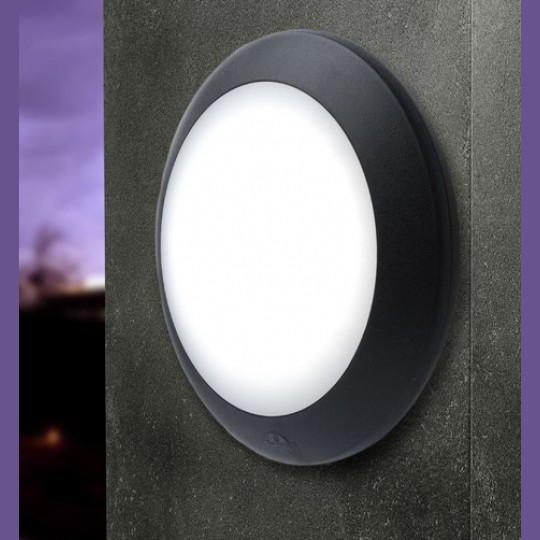 Zidna/plafonska lampa crna Berta 275mm IP66 1xE27 1B2.000.000.P27 Fumagalli