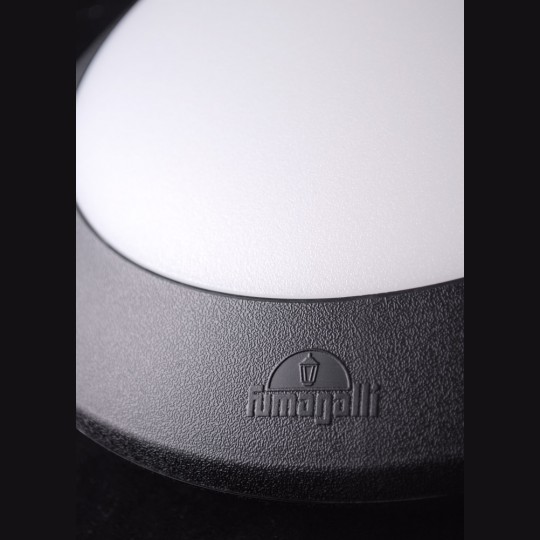 Zidna/plafonska lampa crna Berta 275mm IP66 1xE27 1B2.000.000.P27 Fumagalli