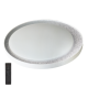 LED plafonjera transparentna 2x36W 180~260V 3CCT 3000/4000/6500K prizmatik+opal Ø550mm SMD sa daljinskim M205415