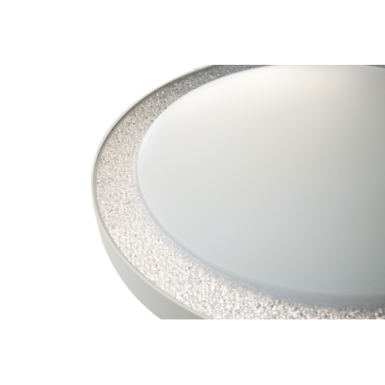 LED plafonjera transparentna 2x36W 180~260V 3CCT 3000/4000/6500K prizmatik+opal Ø550mm SMD sa daljinskim M205415