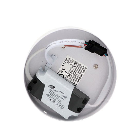 Nadgradni okrugli led panel beli 3W+3W 6500K+3000K M6NO-D