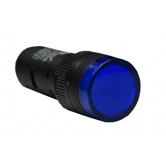 Signalna sijalica 220V fi16mm LED plava ME-AD62-22DS-16D