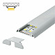 Aluminijumski profil za LED trake set sa difuzorom 8.6x39x2000mm MA620 Mitea Lighting
