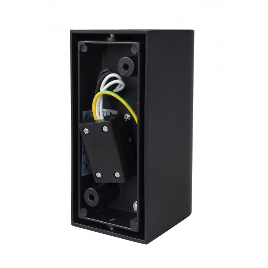 Zidna lampa crna Max.2x35W IP44 2xGU10 baštenska M952010 C