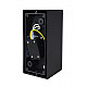 Zidna lampa crna Max.2x35W IP44 2xGU10 baštenska M952010 C