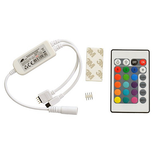 Kontroler bluetooth RGB sa daljinskim 144W 12~24V 3x4A FS-RF4BT