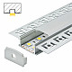 Aluminijumski profil za LED trake ugradni set sa difuzorom 14x61x2000mm MA6114
