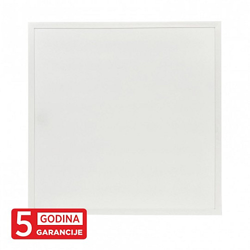 Ugradni LED panel beli ram 20W 4000lm 220V 5Y M203450-B 6500K ugradni 595x595 (600x600) backside light