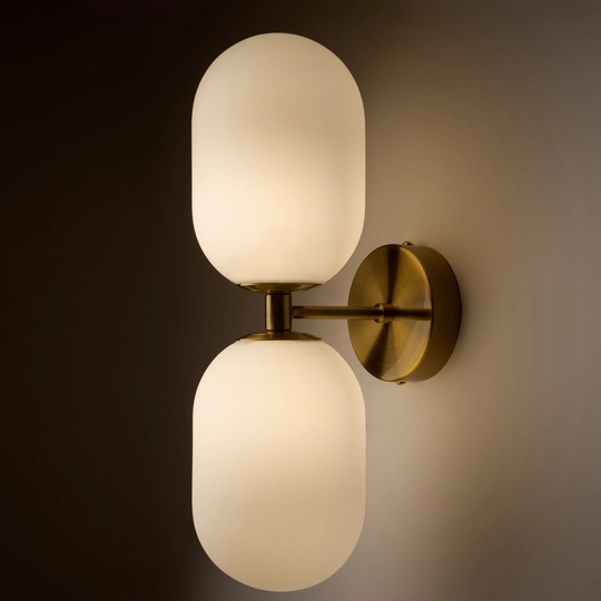 Zidna lampa zlatna 2xE27 max.60W/220V M10430-2Z