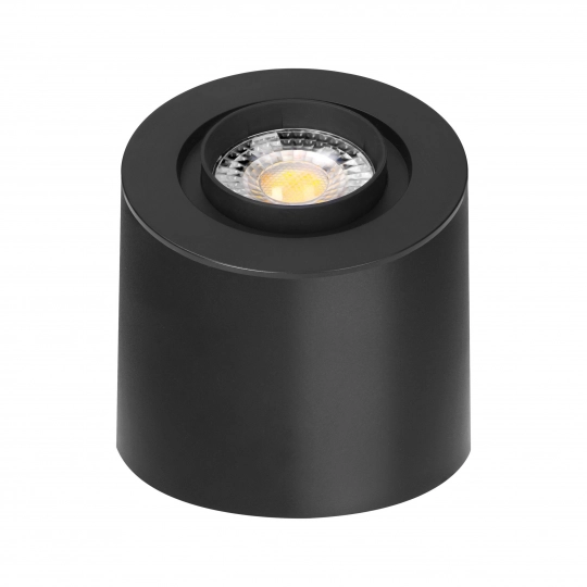 LED nadgradna lampa crna 2 u 1 3000/4000/6500K AD-OD-6630BL/CCT Adviti