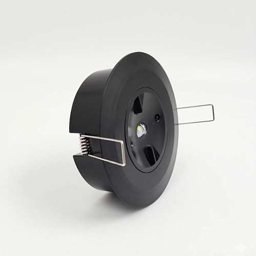 Punjiva ugradna/nadgradna lampa crna 1xLED 1,5W 6500K M626L