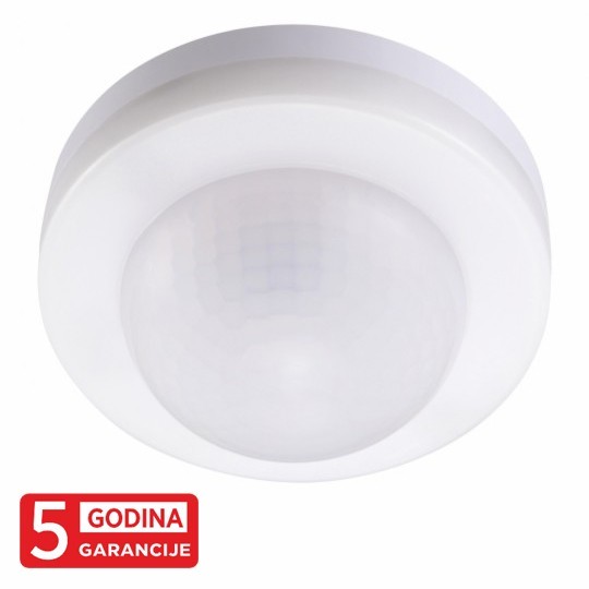 Senzor pokreta beli IP20 Ø83x50mm M275-ST46X