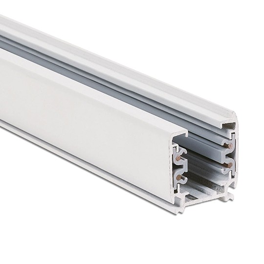 Trostepena aluminijumska šina bela za šinski reflektor 3m M-4TRACK-3M-W